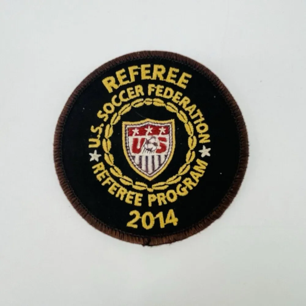 2014 USSF Soccer Referee Badge Patch Official US Soccer Federation Program Crest